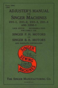 Singer-201-Service-Adjusters-Manual  SAM