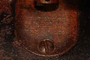 Needle plate close up